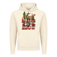 Vintage Artic baking through the snow Vintage Hoodie - Jasminsmagicworld