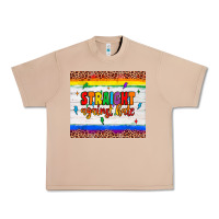 Straight Against Hate Tumbler Urban Heavy Tee | Teevron