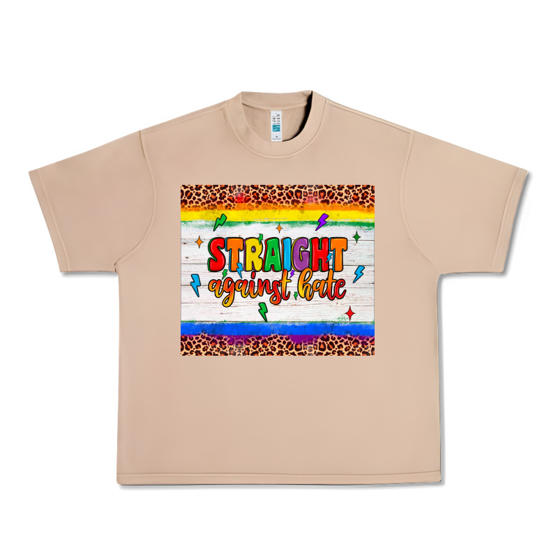 Straight Against Hate Tumbler Urban Heavy Tee by JahusDesignShop | Teevron