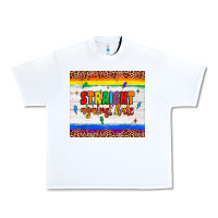 White straight against hate tumbler Urban Heavy Tee - JahusDesignShop