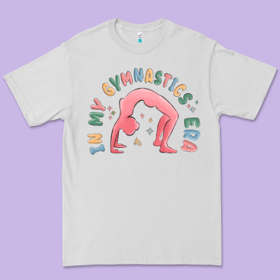 In My Gymnastics Era Shinning Premium Tee Designed By Maliassmallbusiness