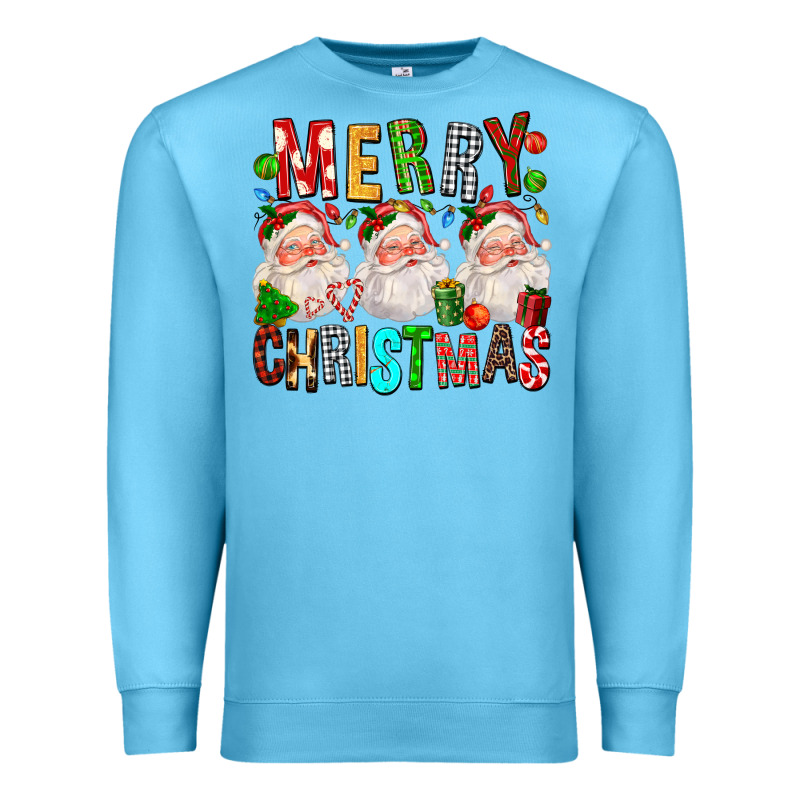 Merry Christmas Santa Premium Sweatshirt by FaDigitalArtStudio | Teevron