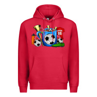 Cardinal Soccer Coffee Mug Premium Hoodie - FaDigitalArtStudio