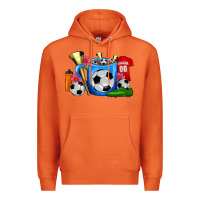 Carrot Soccer Coffee Mug Premium Hoodie - FaDigitalArtStudio