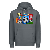 Rock Soccer Coffee Mug Premium Hoodie - FaDigitalArtStudio