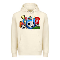Sandshell Soccer Coffee Mug Premium Hoodie - FaDigitalArtStudio