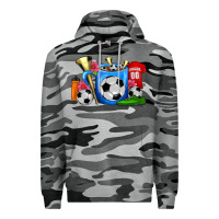 Slate Camo Soccer Coffee Mug Premium Hoodie - FaDigitalArtStudio