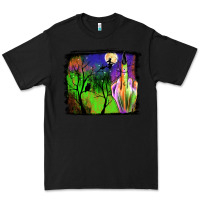 Black halloween background Premium Tee - JahusDesignShop