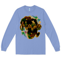 Colony Blue hope black history Long Sleeve Tee - NancyCooperArtShop