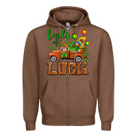 Chestnut St. Patrick's Day loads of truck Zipper Hoodie - OliviaCreatesArt