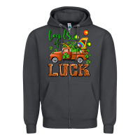 Smoke St. Patrick's Day loads of truck Zipper Hoodie - OliviaCreatesArt