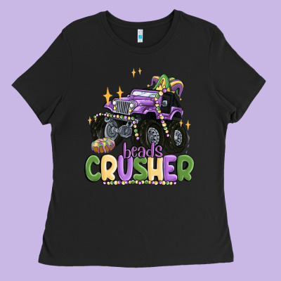Beads Crusher Ladies Tee Designed By Maliassmallbusiness
