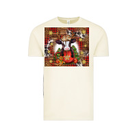 Vintage Arctic Christmas baby cow hot cocoa Vintage Tee - Jasminsmagicworld
