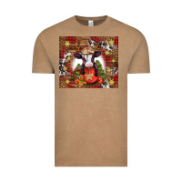 Vintage Coffee Christmas baby cow hot cocoa Vintage Tee - Jasminsmagicworld