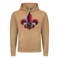 Vintage Camel louisiana fleur de lis Vintage Hoodie - BarkalooDesign