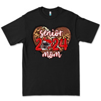 Black senior 2024 mom football Premium Tee - MaliasSmallBusiness