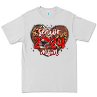 Dove Grey senior 2024 mom football Premium Tee - MaliasSmallBusiness