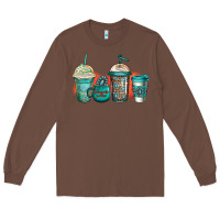 Chestnut turquoise junkie coffee cups Long Sleeve Tee - Jasminsmagicworld