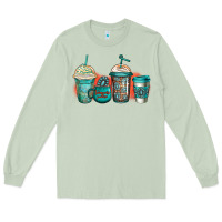 Matcha turquoise junkie coffee cups Long Sleeve Tee - Jasminsmagicworld