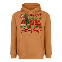 Meerkat Just A Girl Who Loves Christmas Heavyweight Hoodie - FaDigitalArtStudio