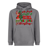 Storm Just A Girl Who Loves Christmas Heavyweight Hoodie - FaDigitalArtStudio