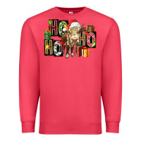 Cardinal ho ho ho heifer Premium Sweatshirt - FaDigitalArtStudio