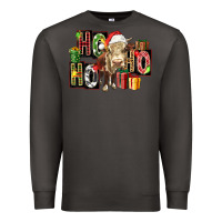 Smoke ho ho ho heifer Premium Sweatshirt - FaDigitalArtStudio