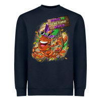 Navy throw me something mister Heavyweight Sweatshirt - CowGirlArtShop
