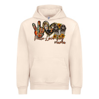 Peace Love Dog Mama Urban Hoodie | Teevron