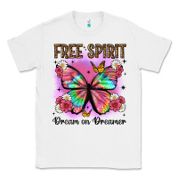 White free spirit dream on dreamer Classic Tee - Artiststas
