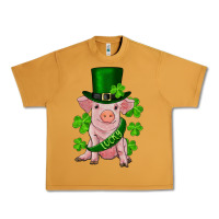 Peanut Butter st. patrick's day lucky baby pig Urban Heavy Tee - RanaPortraitStore