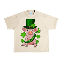 Sandshell st. patrick's day lucky baby pig Urban Heavy Tee - RanaPortraitStore