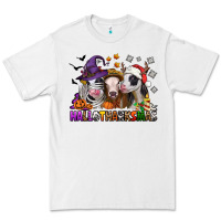 White Happy Hallothanksmas heifers Premium Tee - NancyCooperArtShop