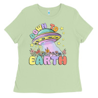 Matcha down to earth Ladies Tee - MaliasSmallBusiness