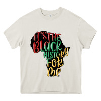 Cream its the black history for me Heavy Core Tee - MaliasSmallBusiness