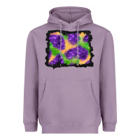 Lavender halloween spooky bat background Heavyweight Hoodie - BundleAndBundleShop
