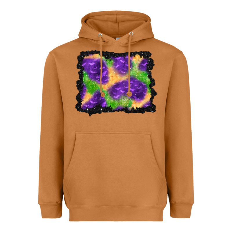 Halloween Spooky Bat Background Heavyweight Hoodie by BundleAndBundleShop | Teevron