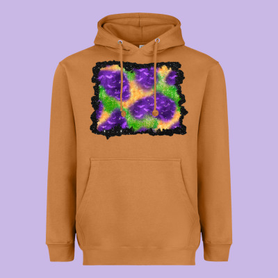 Halloween Spooky Bat Background Heavyweight Hoodie Designed By Bundleandbundleshop