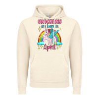 Vintage Artic unicorns are born in april Vintage Hoodie - Jasminsmagicworld