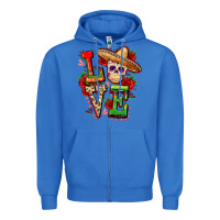 True Royal Cinco de mayo love Zipper Hoodie - FaDigitalArtStudio