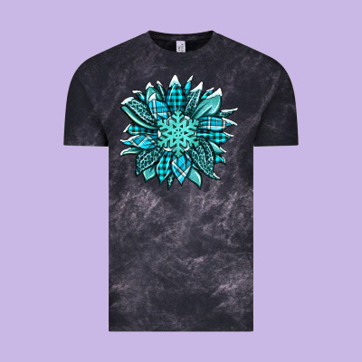 Winter Sunflower Vintage Tee Designed By Jasminsmagicworld