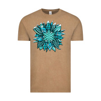 Vintage Coffee winter sunflower Vintage Tee - Jasminsmagicworld