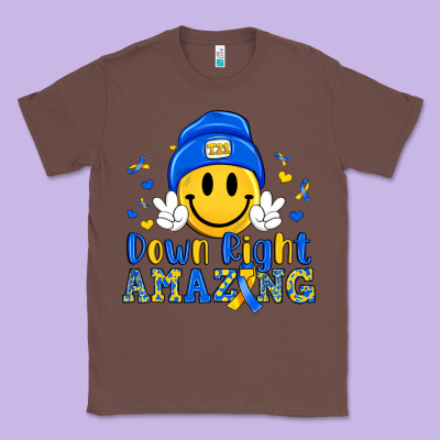 Down Right Amazing Classic Tee Designed By Artiststas