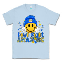 Dusty Blue down right amazing Classic Tee - Artiststas