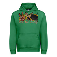 Emerald peace love hockey Urban Hoodie - RacoonDesign