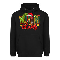 Black christmas mini claus Heavyweight Hoodie - FaDigitalArtStudio