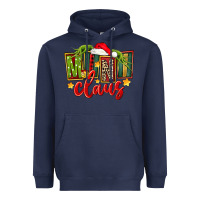 Navy christmas mini claus Heavyweight Hoodie - FaDigitalArtStudio