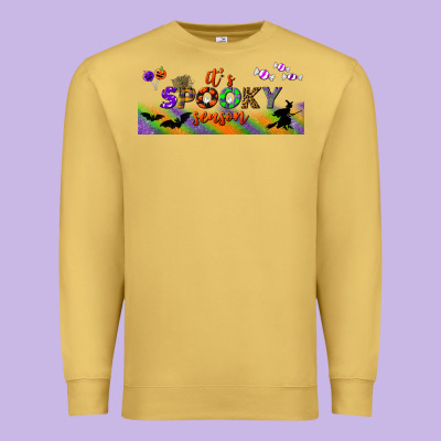 It's Spooky Season Libbey Glass Premium Sweatshirt Designed By Bundleandbundleshop