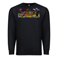 Black it's spooky season libbey glass Premium Sweatshirt - BundleAndBundleShop