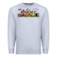 Heather Grey it's spooky season libbey glass Premium Sweatshirt - BundleAndBundleShop